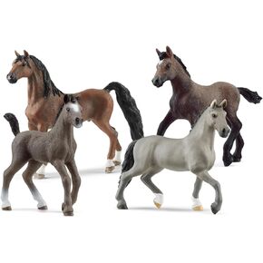 Schleich Horse Club 4-Piece Horse Collector Horse Toys & Horse Gifts for Girls Ages 5+
