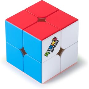 Rubik’s Cube, 2x2 Magnetic Speed Cube for Super Fast Solves, Problem-Solving Challenging Brain Teaser Fidget Toy for Adults & Kids Ages 8+