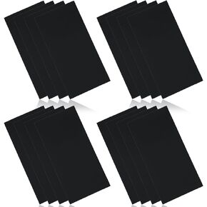 12 PCS Repair Patches Nylon Self-Adhesive Patches Waterproof Patches for Clothing Down Jacket Tent Clothes Bag 7.9 * 3.9 Inch (Black,Green,Blue,Brown)