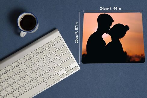 Zhetwour لوحة ماوس التسامي الفراغات 20x24x0.2 سم بيضاء مستطيلة قاعدة مطاطية غير قابلة للانزلاق لوحة ماوس لنقل الحرارة الصحافة الطباعة (10 قطع) in Saudi Arabia