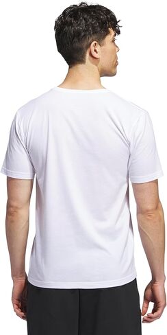 adidas Men's Stretch Cotton Crew Neck Undershirts (2-Pack), Black/Black, XX-Large in Saudi Arabia