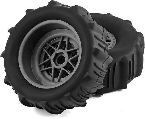 WLYEJE 4PCS RC Short Course Truck Tires 138mm Buggy Desert Truck Tires 17mm Hex RC Wheel and Tire Set Fit for 1/7 1/8 Short Course Truck TRAXXAS UDR 85086-4 ARRMA Mojave YK4072 DF7 in Kuwait