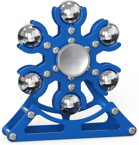 Desk-Toys for Fidget Ferris-Wheel-Spinner: 4mins Kinetic-Spinning Cool-Gadgets, Cool-Stuff Thing Toy for Office School Home Man Women Christmas, Stress-Relief Game Gifts for Adult Teen Children Kid in Kuwait