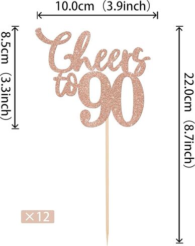 Rsstarxi 12 Pack Cheers to 50 Years Centerpiece Sticks Gold Glitter 50th Birthday Table Toppers Decorations for 50th Birthday Wedding Anniversary Party Decorations Supplies in Kuwait