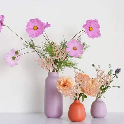 Rsstarxi 12 Pack Cheers to 50 Years Centerpiece Sticks Gold Glitter 50th Birthday Table Toppers Decorations for 50th Birthday Wedding Anniversary Party Decorations Supplies in Kuwait