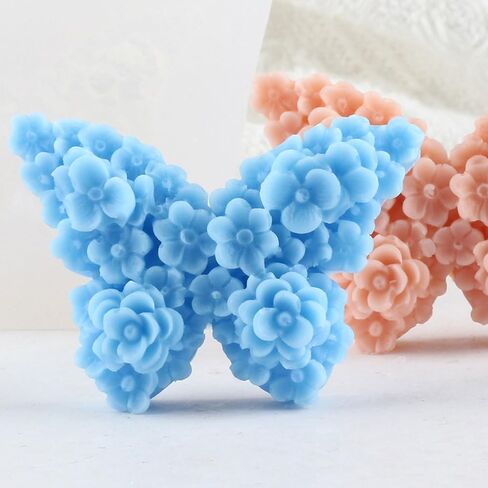 Butterfly Candle Molds Butterfly Silicone Molds 3D Butterfly Resin Molds for Candle Making Resin Aromatherapy Gypsum Wax Clay Craft in Saudi Arabia