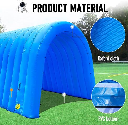 Inflatable Tunnel Sports Tunnel Entrance with Internal Blower Inflatable Tunnel Tent for Business Advertising Event Exhibition Promotion,Street,Shop,Supermarket,School(16x10x10ft) in Saudi Arabia