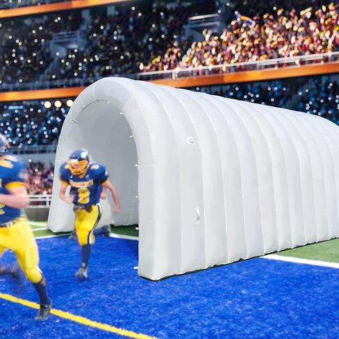 Inflatable Tunnel Sports Tunnel Entrance with Internal Blower Inflatable Tunnel Tent for Business Advertising Event Exhibition Promotion,Street,Shop,Supermarket,School(16x10x10ft) in Saudi Arabia