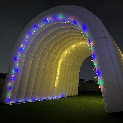 Inflatable Tunnel Sports Tunnel Entrance with Internal Blower Inflatable Tunnel Tent for Business Advertising Event Exhibition Promotion,Street,Shop,Supermarket,School(16x10x10ft) in Saudi Arabia