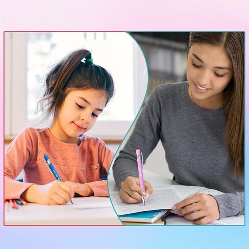 مجموعة أقلام ملهمة مكونة من 40 قطعة - 20 قلم حبر أسود، تتضمن حقائب - أقلام حبر جاف تحفيزية مع أطراف قلم - هدايا عيد الميلاد ومستلزمات مدرسية مكتبية لجوائز مكتب المعلمين in Kuwait