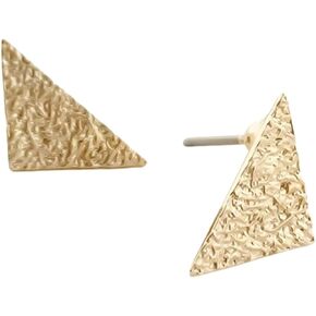 NAOTJEWELRY Womens Stud Earrings Titanium Allergy Support stardust triangle