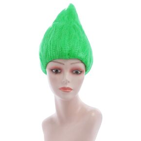 Cosplay.fm Pure Troll Wig for Men Cosplay Party (Black)