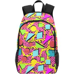 M YESCUSTOM Camouflage Vintage USA Flag Deer Leaves School Backpack Water Resistant Daypack Laptop Backpacks for Students Boys Girls…