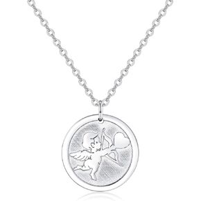 THELANDA 32 Models Solid Sterling Silver Pendant Necklace 16"+2" Extender