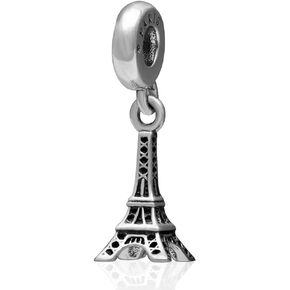 Roman Colosseum Charm 925 Sterling Silver Travel Charm Building Charm for Pandora Bracelet (Roman Colosseum)