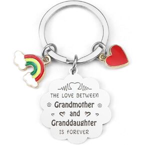 XZtimes Grandma gifts, Grandma Christmas Gifts, Grandma Birthday Gifts Keychain