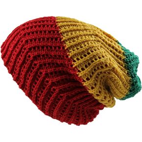 Unisex Knit Slouch Reversible Beanie (More colors)