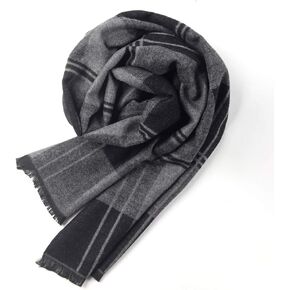 Cashmere Feel Scarf for Winter, Luxurious Unique Design Selection Scarf for Men & Women in Kuwait