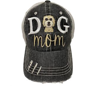 MAY & GRAY Dog Mom Various Breeds Women's Baseball Hat