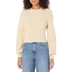 Women's Leonel Mock-Neck Open-Back Sweater