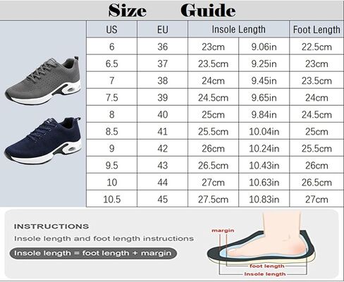 حذاء جري للرجال من يونيبون، حذاء رياضي كاجوال للمشي بتصميم شبكي قابل للتعديل وجيد التهوية in Kuwait