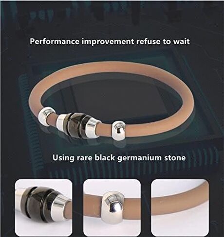 سوار السيليكون BCletty، سوار ثابت، منتجات عصرية مضادة للكهرباء الساكنة، تيتانيوم السيليكون، الجرمانيوم المغناطيسي، للجنسين in Kuwait