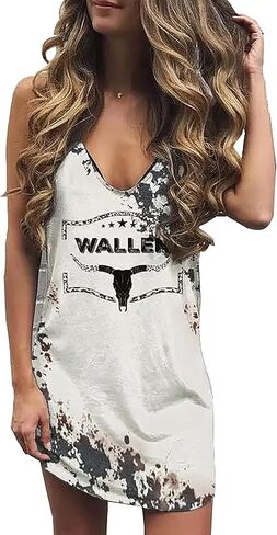 Women Nashville Music City Mini Dress Retro Western Country Music Rock Band Graphic Bodycon Mini Dress in Saudi Arabia