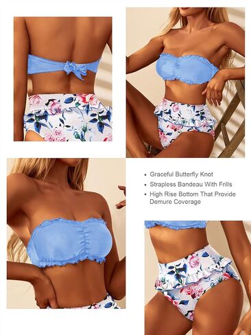 بدلة سباحة بيكيني باندو بدون حمالات من موليبيل للنساء in Kuwait