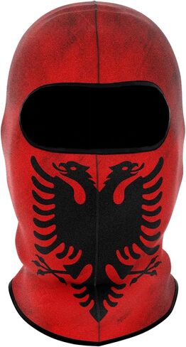 قناع تزلج بالاكلافا الألباني من GCBalacava غطاء وجه شيستي تتجه النسر الألباني حماية من الأشعة فوق البنفسجية ضد الرياح مموه in Kuwait