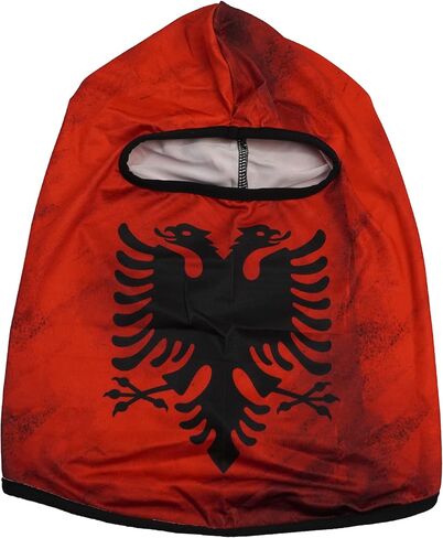 قناع تزلج بالاكلافا الألباني من GCBalacava غطاء وجه شيستي تتجه النسر الألباني حماية من الأشعة فوق البنفسجية ضد الرياح مموه in Kuwait