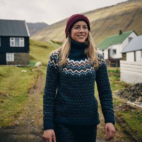 Fjallraven Women's Övik Knit Roller Neck in Saudi Arabia