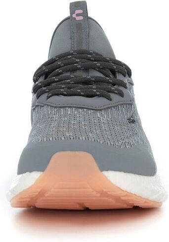 Charly Women's Vigorate Athletic Shoe (10, Grey/Pink) in Kuwait