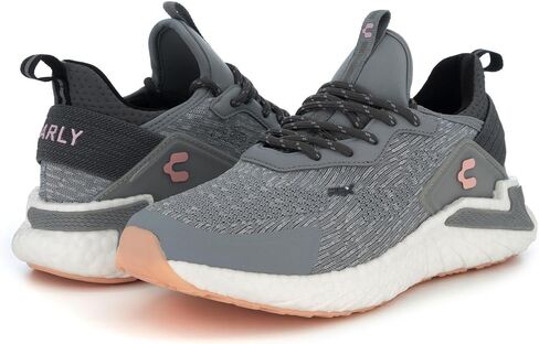 Charly Women's Vigorate Athletic Shoe (10, Grey/Pink) in Kuwait