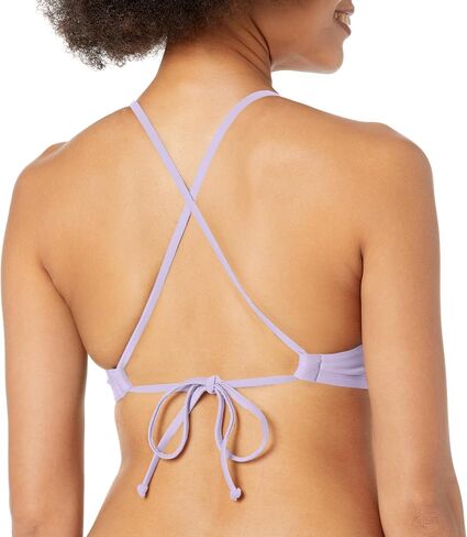 Women's Standard Smoothies Alesha Solid High Neck Bikini Top Swimsuit with Adjustable 2-Way Back Detail in Saudi Arabia