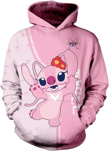 Unisex cartoon casual top Cosplay birthday outfit Cool jumper with hoodie in Saudi Arabia