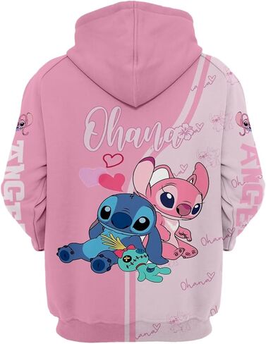 Unisex cartoon casual top Cosplay birthday outfit Cool jumper with hoodie in Saudi Arabia