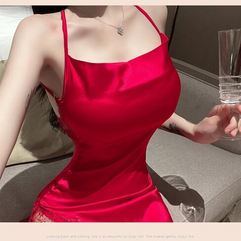 Temptshow Women's sexy lace suspender doll floral pajamas chiffon printed cosplay underwear in Kuwait