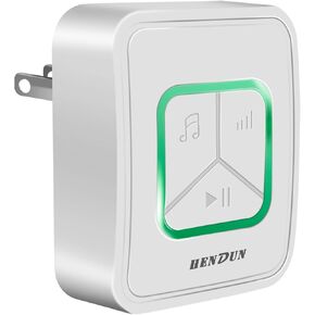 Hendun Power Failure Alarm, GFCI Circuit Failed Dector Alerter, Smart Power Outage Reminder for Deep Freezer in Garage, Circuit Breakers GFCI Trip Alarm（Rechargeable Batteries Included）