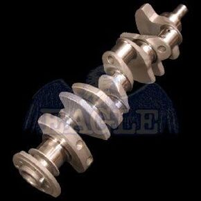 Eagle Specialty Products 440041256000 4.125" Stroke 4340 Forged Crankshaft for Small Block Chevy