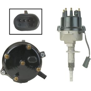 New Distributor Compatible With Jeep Cherokee Comanche Wrangler 4-cyl 2.5 1991 1992 1993 Chrysler 53006150 53006151