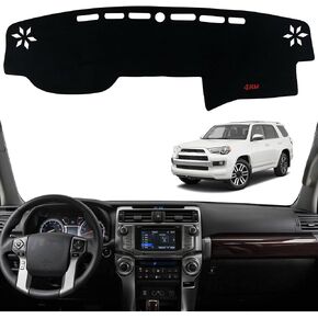 INUBOXES Dashboard Dash Board Cover Mat Pad Carpet Non-Slip Custom Compatible with Toyota 4Runner 2010-2023 Protector Sun Shield（2010-2023）
