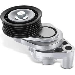 A-Premium Belt Tensioner Assembly with Pulley Compatible with Chevrolet Camaro 1998-2002 & Pontiac Firebird 1998-2002, GTO 2004-2006, V8 5.7L 6.0L, Replace# 92111701, 12560344