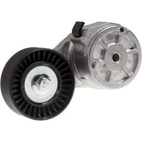 TUCAREST 38185 (For 3.3L/3.8L V6) Drive Belt Tensioner Pulley Assembly Fit For 01-07 Chrysler Town & Country Dodge Grand Caravan /01-03 Voyager /02-05 Jeep Liberty Wrangler [# 4861277AB]