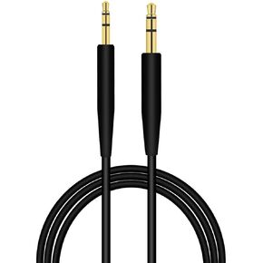 Saipomor SoundTrue Replacement Audio Cords for Bose 700 OE2 OE2i QuietComfort45 QC25 QC35II QC35 QC45 Soundlink SoundlinkII Headphones(Black)