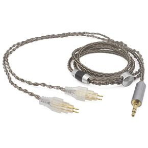 Youkamoo 8 Core Silver Plated Replacement Upgrade Cable Compatible for Sennheiser HD650, HD600, HD580, HD660S, HD58X, HD565, HD545, HD535, HD6XX Headphones Upgrade Cable (3.5mm)
