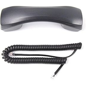 The VoIP Lounge Replacement Handset with Curly Cord for Toshiba DKT-3000 Series Phone 3010-S 3010-SD 3020-S 3020-SD 3007SD