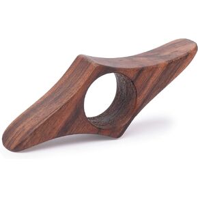 TILISMA Book Page Holder -Handmade Natural Walnut Thumb Bookmark -Novel Reading Accessories Gifts for Readers, Book Lovers Gifts, Bookworm Gifts, Literary Gifts - Book Accessories (Medium 0.86inches)