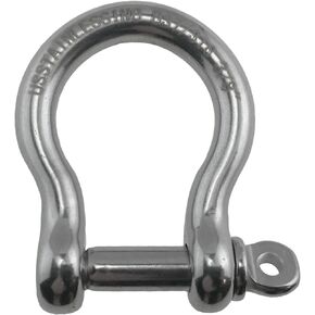 US Stainless Stainless Steel 316 Forged Bow Shackle (3/8" 10mm Forged Bow Shackle)