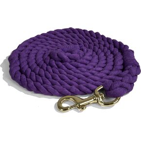 Heavy Duty Cotton 10 Foot Lead Rope with Brass Snap in Kuwait