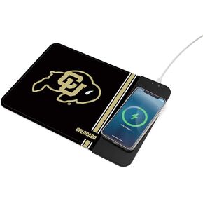 SOAR NCAA Wireless Charging Mouse Pad, Colorado Buffaloes